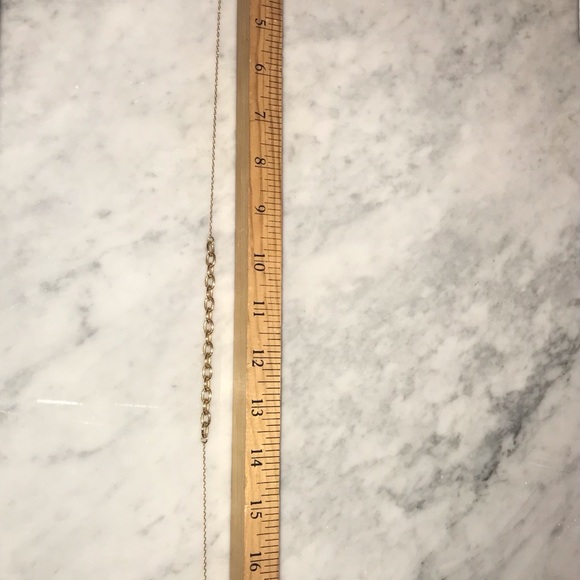 Kate Spade ♠️ Simple Gold Link Chain Necklace - Picture 3 of 6